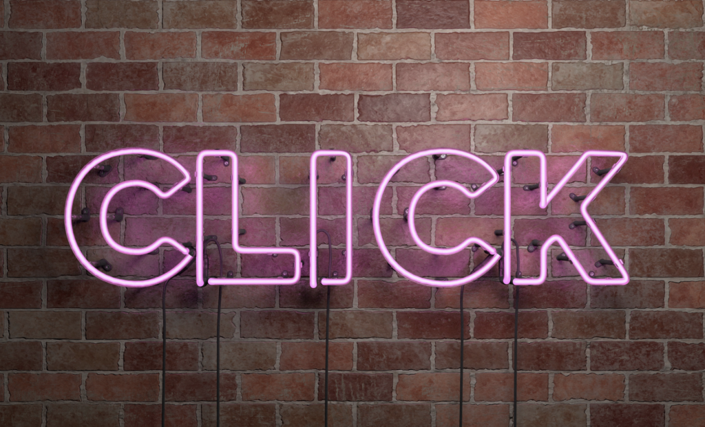 Clickbrick Sign Brick-and-Click: Marrying Offline and Online Marketing - C2U Marketing